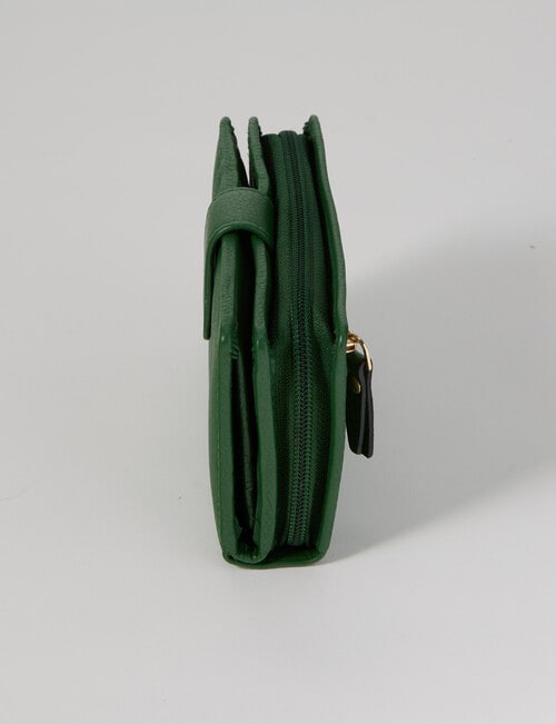 Carte Tab & Dome Wallet, Monstera product photo View 03 L