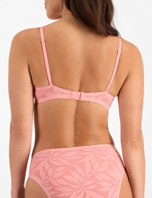 Berlei Because Mesh Lightly Lined Tshirt Bra, Shanghai Sunset, A-G product photo View 03 L