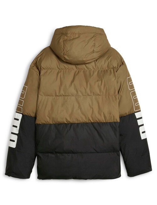 Puma Power Hooded Jacket, Choc Chip product photo View 02 L