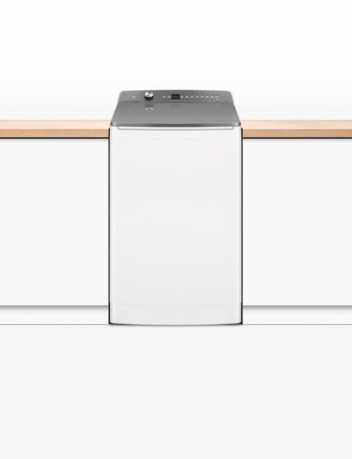 Fisher & Paykel 10kg Top Load Washing Machine with UV Sanitise, White, WL1064P1 product photo View 02 L