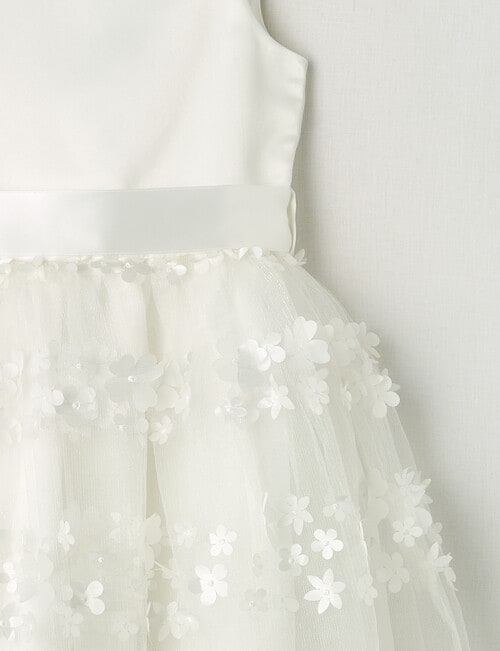 Mac & Ellie Party Collection Maeve Dress, Ivory product photo View 02 L