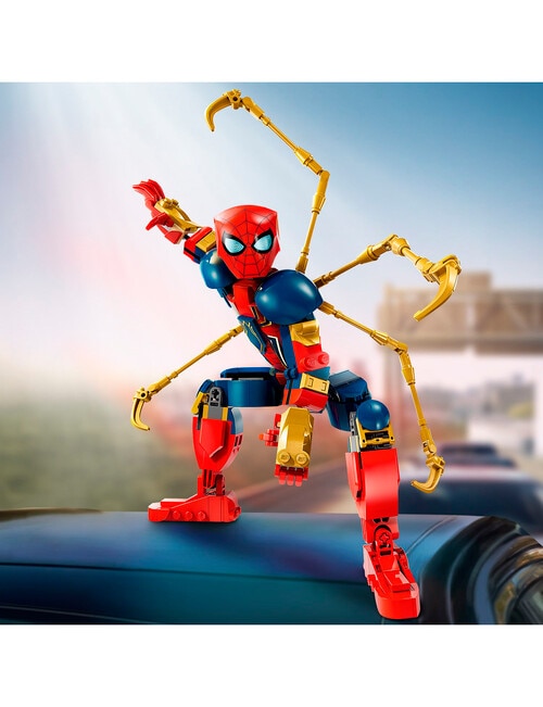 Lego Super Heroes Marvel Iron Spider-Man Construction Figure, 76298 product photo View 06 L