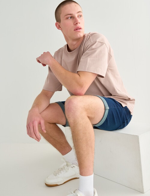 Tarnish Oversize Dusky Tee, Pink product photo View 06 L