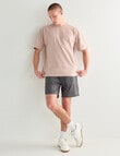 Tarnish Oversize Dusky Tee, Pink product photo View 07 S