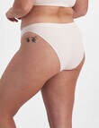 Bonds Match Its Seamless Hi Bikini Brief, Gloss, 6-22 product photo View 03 S