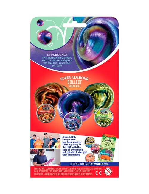 Crazy Aaron's Super Illusions Thinking Putty, Super Scarab product photo View 06 L