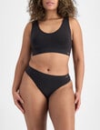 Jockey Woman Skimmies Micro Gee Brief, Black product photo