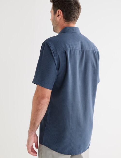 Chisel Soft Touch Short Sleeve Shirt, Navy product photo View 02 L
