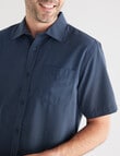 Chisel Soft Touch Short Sleeve Shirt, Navy product photo View 04 S