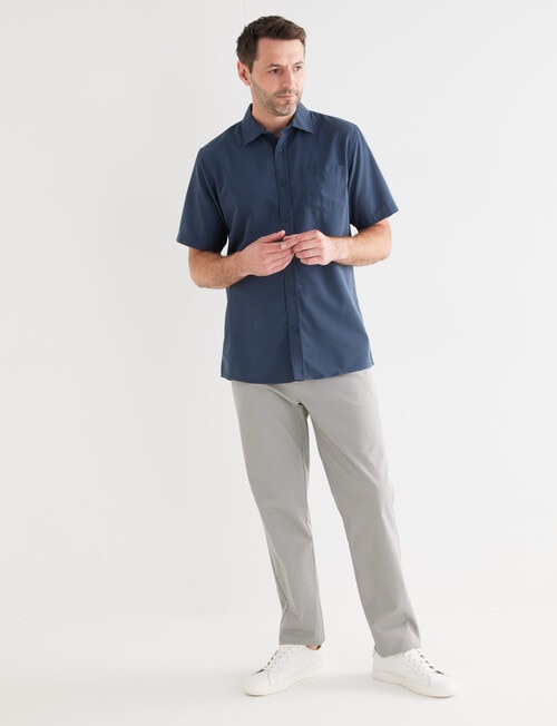 Chisel Soft Touch Short Sleeve Shirt, Navy product photo View 03 L