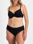 Jockey Woman Paris Classics Gee Brief, Black. 8-16 product photo