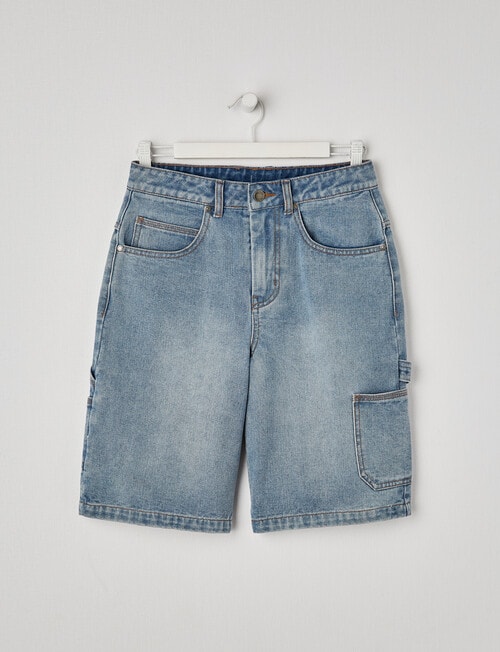 No Issue Denim Jort, Blue product photo View 03 L
