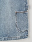 No Issue Denim Jort, Blue product photo View 04 S