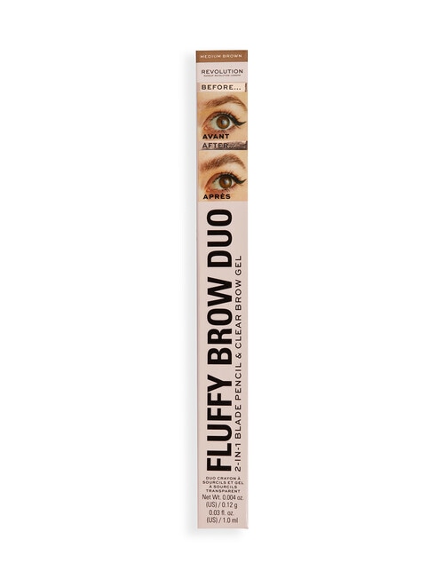 Makeup Revolution Fluffy Brow Filter Duo product photo View 04 L