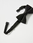 High Street Bow Tie, Black product photo View 02 S