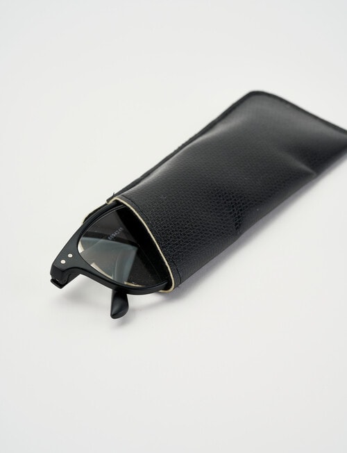 Zoom Reading Glasses, Flare Black product photo View 04 L