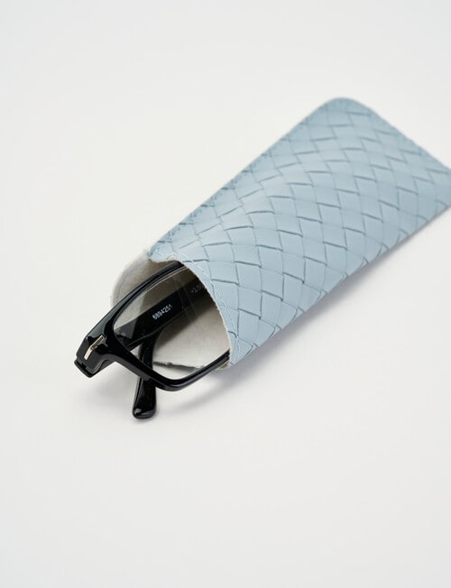 Zoom Retro Square Reading Glasses, Black product photo View 04 L