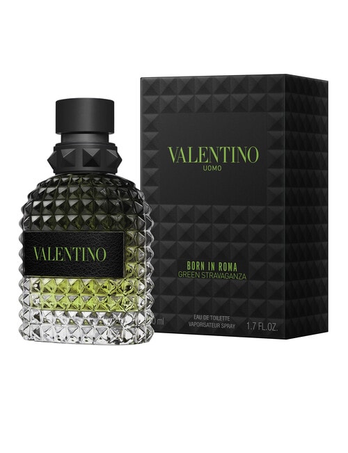 Valentino Born In Roma Uomo Green Stravaganza Eau De Toilette, 50ml product photo View 02 L