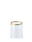 Momento Glint Flute Glass, Double Gold Rim product photo View 03 S