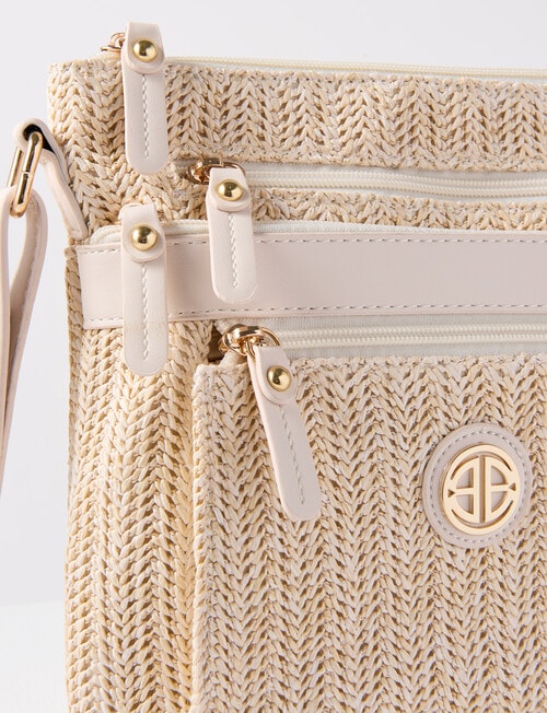 Boston + Bailey Eve Crossbody Bag, Bone product photo View 03 L