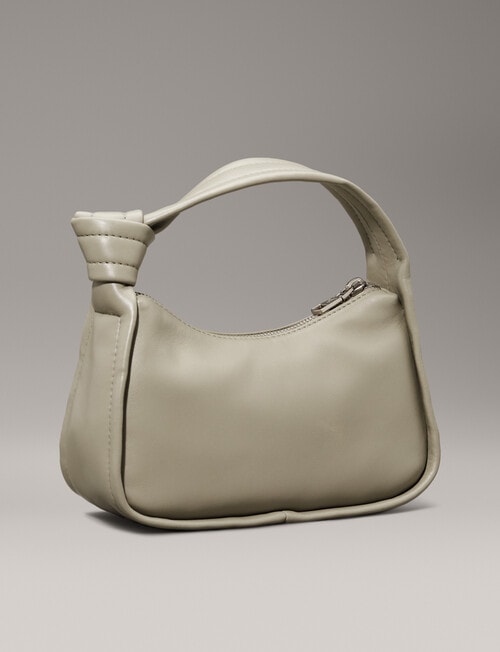 Calvin Klein Knotted Mini Block Bag, Dried Sage product photo View 02 L