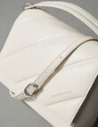 Calvin Klein Quilted Boxy Flap Crossbody Bag, Eggshell product photo View 03 S