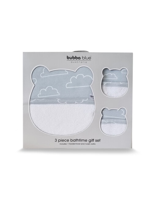 Bubba Blue Bathtime Gift Set, 3-Piece, Sky product photo