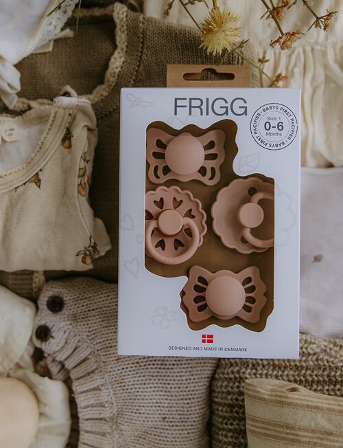 FRIGG BabysFirst Pacifier, 4-Pack, Floral Blush product photo View 02 L