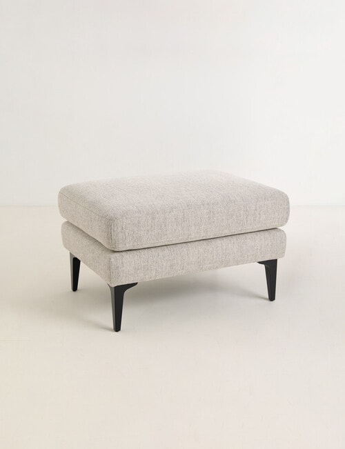 LUCA Furniture Camden Fabric Ottoman Small product photo