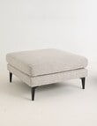 LUCA Furniture Camden Fabric Ottoman Large product photo