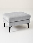 LUCA Furniture Camden Fabric Ottoman Small product photo