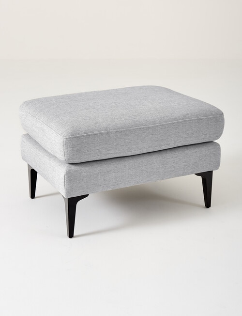 LUCA Furniture Camden Fabric Ottoman Small product photo