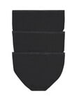 Jockey Woman Every Day Value Hi Cut Brief, 3-Pack, Black, 8-22 product photo View 02 S