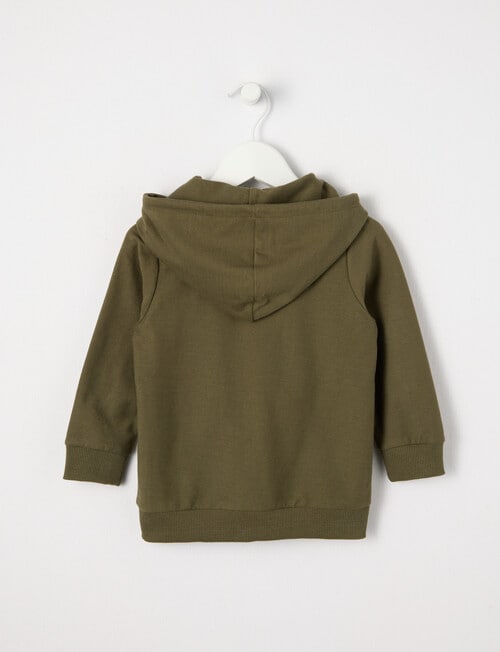 Teeny Weeny Play Time Essentials Crew Hoodie, Khaki product photo View 02 L
