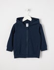 Teeny Weeny Play Time Essentials Crew Hoodie, Navy product photo