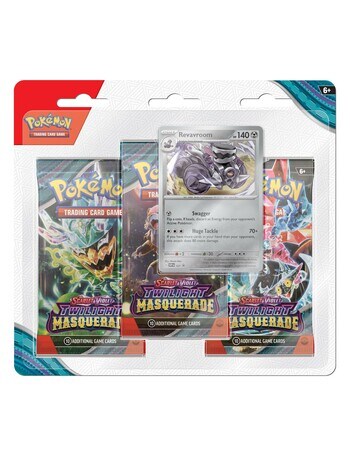 Pokemon Trading Card Scarlet & Violet 3 Twilight Masquerade Booster Blister, Assorted product photo