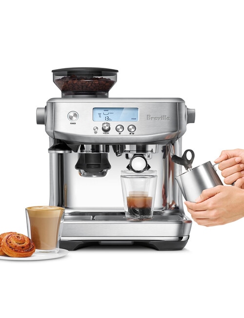 Breville The Barista Pro Espresso Machine, BES878BSS product photo View 07 L