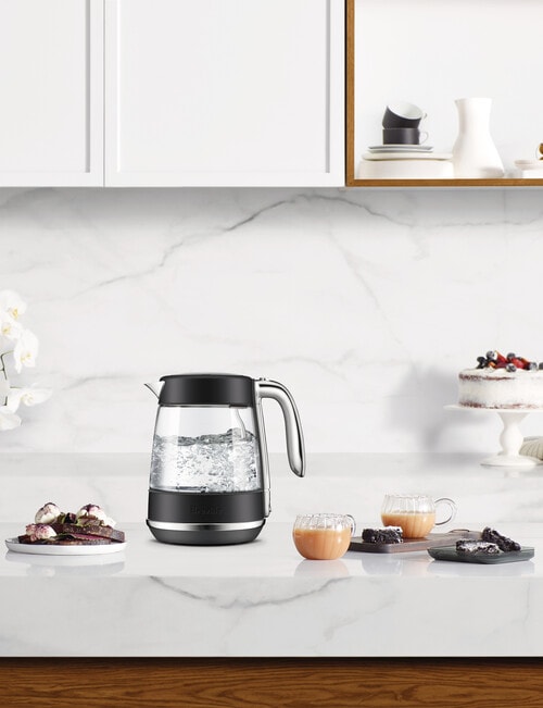 Breville The Crystal Luxe Glass Kettle, BKE765BTR product photo View 02 L