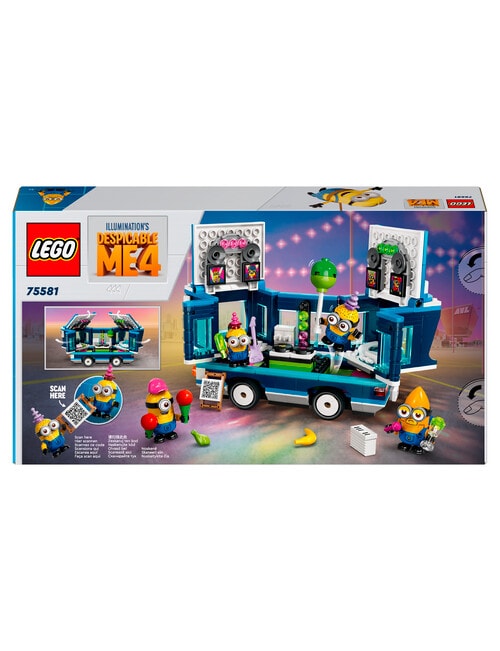 LEGO Minions Minions' Music Party Bus ,75581 product photo View 10 L