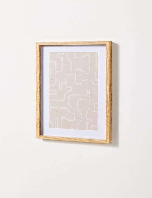 HAVEN Home Décor Poster Beige Maze Poster Wall Art product photo View 02 L