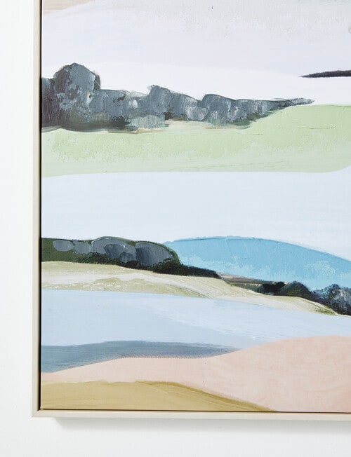 M&Co Abstract Coastal Wall Art Set of 2 product photo View 03 L