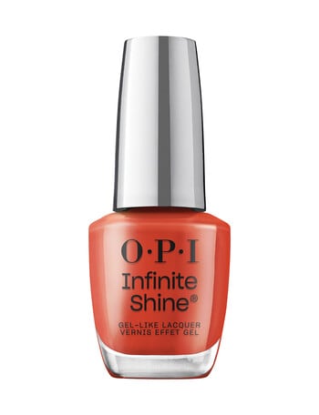 OPI Infinite Shine, Knock 'Em Red product photo