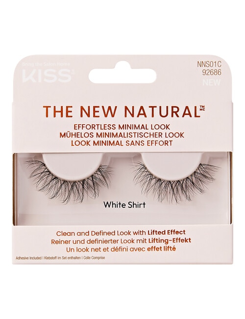 Kiss Nails New Natural Lash, White Shirt product photo