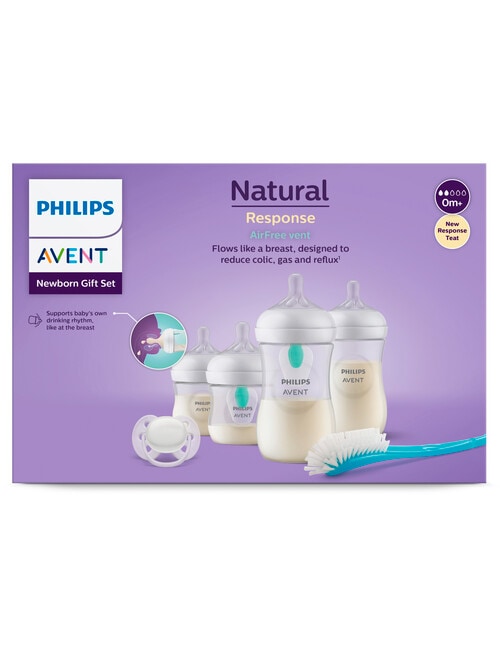 Avent Natural Response Bottle Air Free Vent Starter Set product photo View 03 L