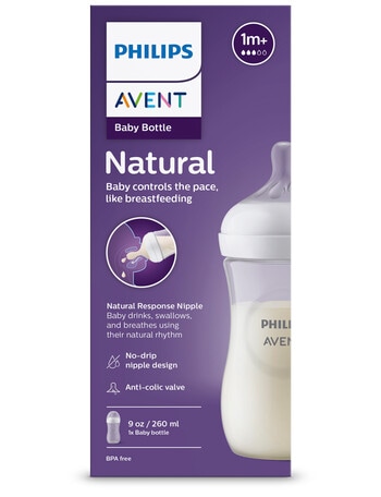 Avent Natural Response Bottle, 260ml product photo