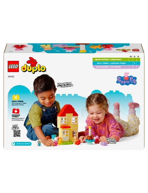 LEGO DUPLO Peppa Pig Birthday House, 10433 product photo View 08 L