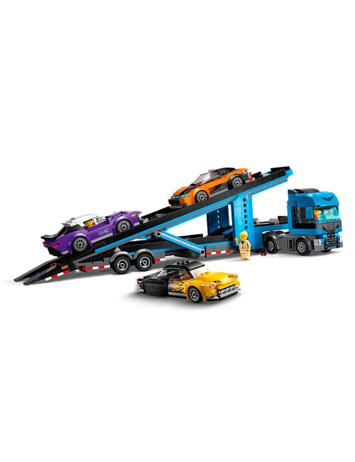 LEGO City Car Transporter Truck with Sports Cars, 60408 product photo View 03 L