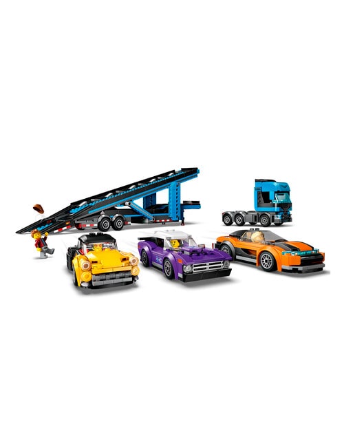 LEGO City Car Transporter Truck with Sports Cars, 60408 product photo View 04 L