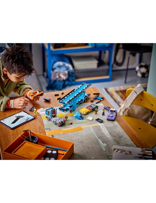 LEGO City Car Transporter Truck with Sports Cars, 60408 product photo View 06 L