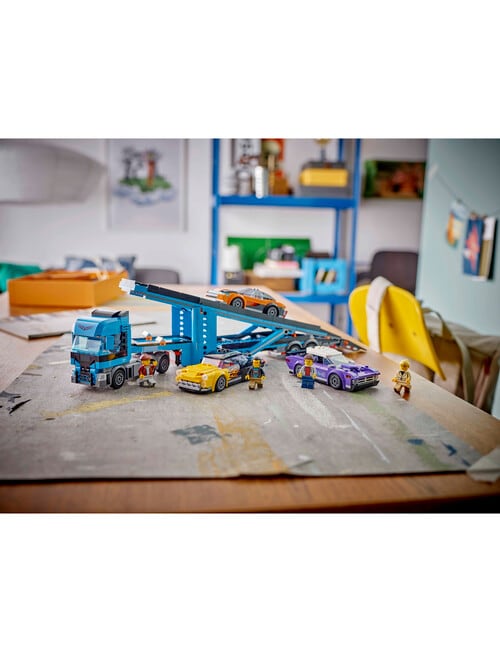 LEGO City Car Transporter Truck with Sports Cars, 60408 product photo View 08 L